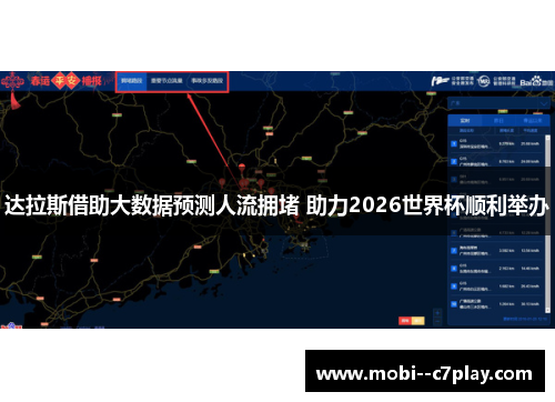达拉斯借助大数据预测人流拥堵 助力2026世界杯顺利举办 达拉斯借助大数据预测人流拥堵 助力2026世界杯顺利举办